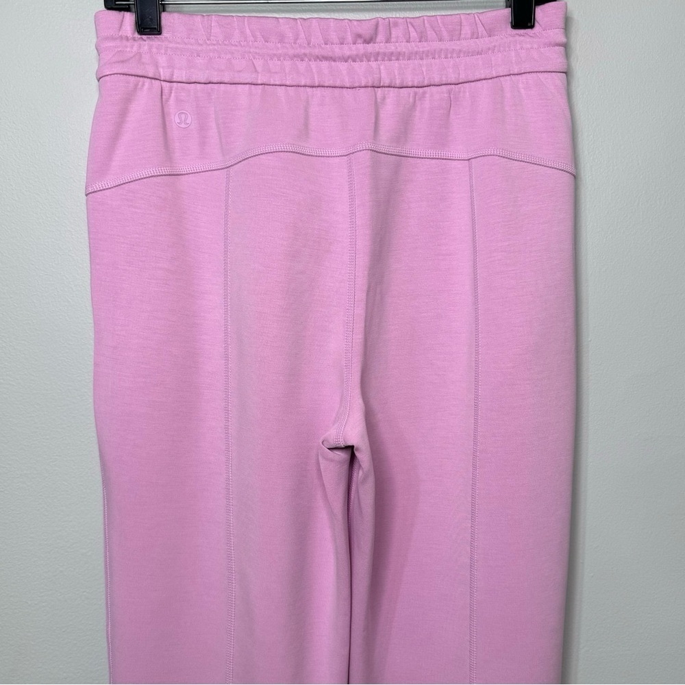 Lululemon Softstreme High Rise Pant Vita Pink Straight Leg Sweatpant Size 6 NWT - Picture 8 of 11